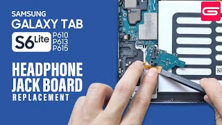 Samsung Galaxy Tab S6 Lite Headphone Jack Board Replacement P610 P615 P613