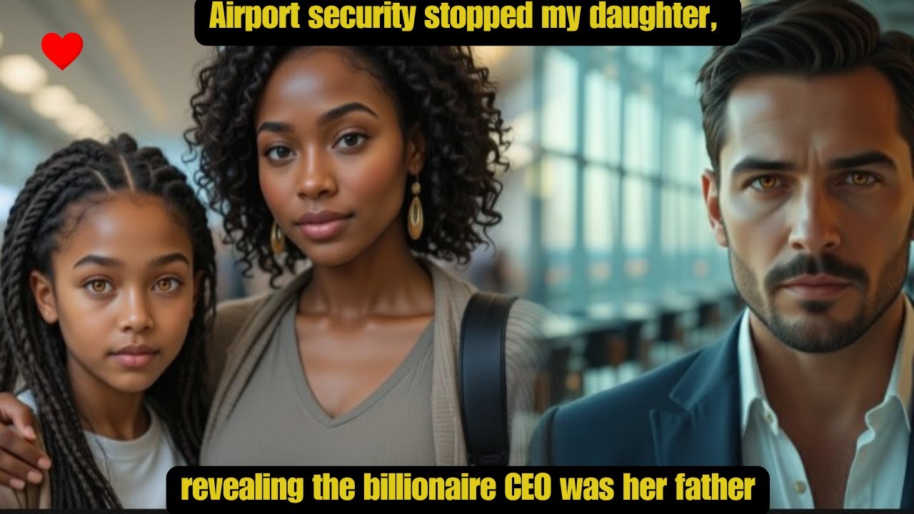 Airport security stopped my daughter, revealing the billionaire CEO was her father
