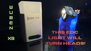 WUBEN X3. EDC LIGHT WITH TOO MANY FEATURES TO LIST!  (IT GLOWS IN THE DARK)