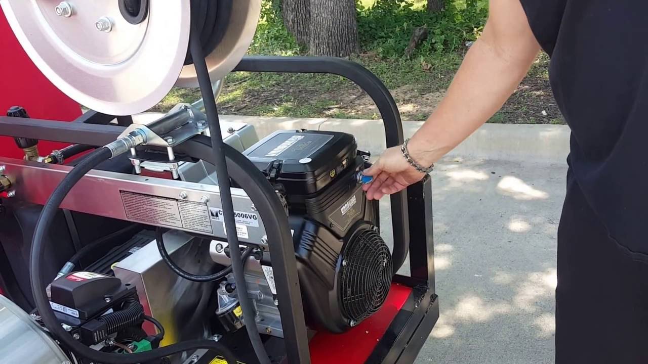 Detrailers DBP 12 Hot Water Power Pressure Washing Trailer