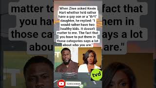 Kevin Hart Gives Perfect Response to Ziwe’s Controversial Question #shorts #teavibedaily