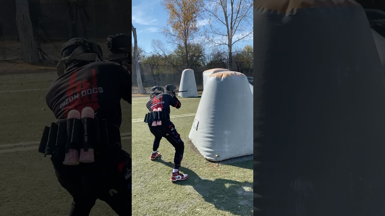 Snap Shooting with Pro Paintball Player ​⁠@RonnieDizon 🫡 