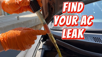 Find AC Leaks in Minutes with This Simple Dye Trick!