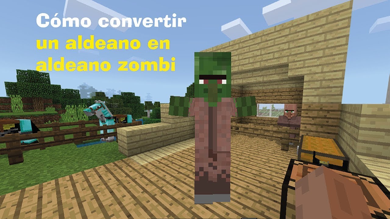 Como Convertir Un Aldeano Zombie En Normal