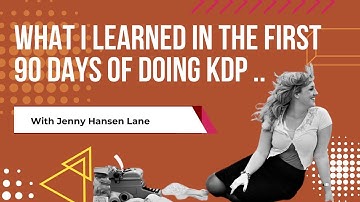 What I Learned In The First 90 Days Of KDP