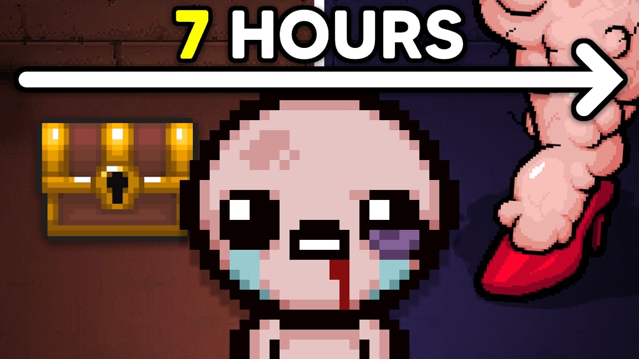 It Took Me 7 Hours to Beat The Binding of Isaac...