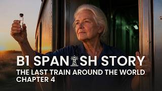 Learn Spanish Comprehensible Input B1 Sci Fi Story The Last Train Around the World Chapter 4