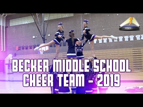 Becker Middle School Cheer Team 2019