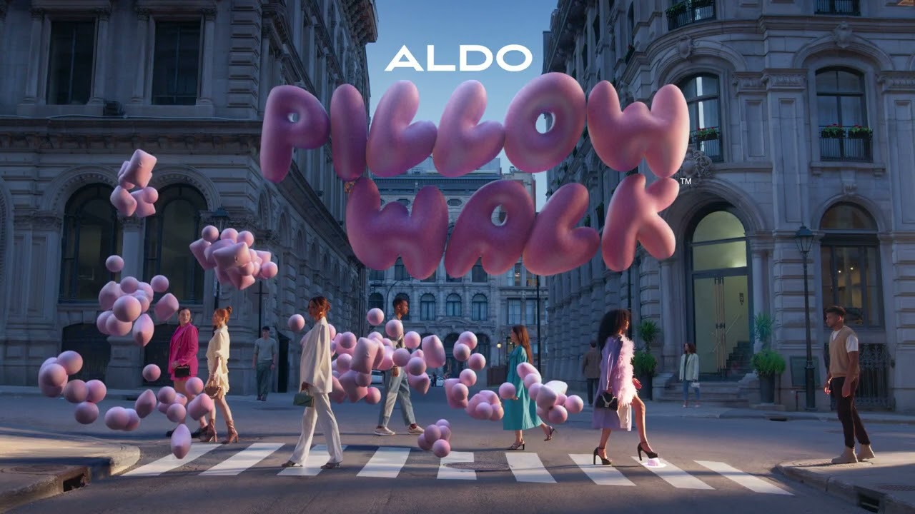 ALDO 2022 Pillow Walk Campaign