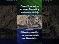 Detienen a dos sicarios con un Barrett y camioneta de lujo tras persecución en Navolato