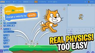 How to Make GRAVITY in SCRATCH (TOO EASY)