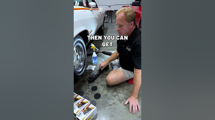 How to RESTORE White Lettering on Tires!