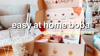 Tea Drops Unboxing + Making Drinks! by Carly Jun Allen 6,113 views 3 years ago 7 minutes, 56 seconds