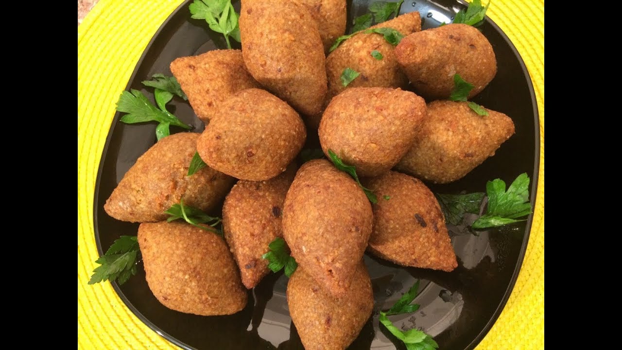 طريقة الكبة المقلية / الكبة الدبابة الطعم يهبل 😋 مع طريقة تفريزها(سلسلة وصفات رمضانية)