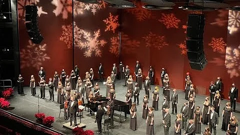 Silent Night arr. Dan Forrest--U Maine University Singers & String Quartet