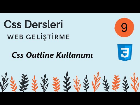 Css Ders Outline Özelliği Kullanımı