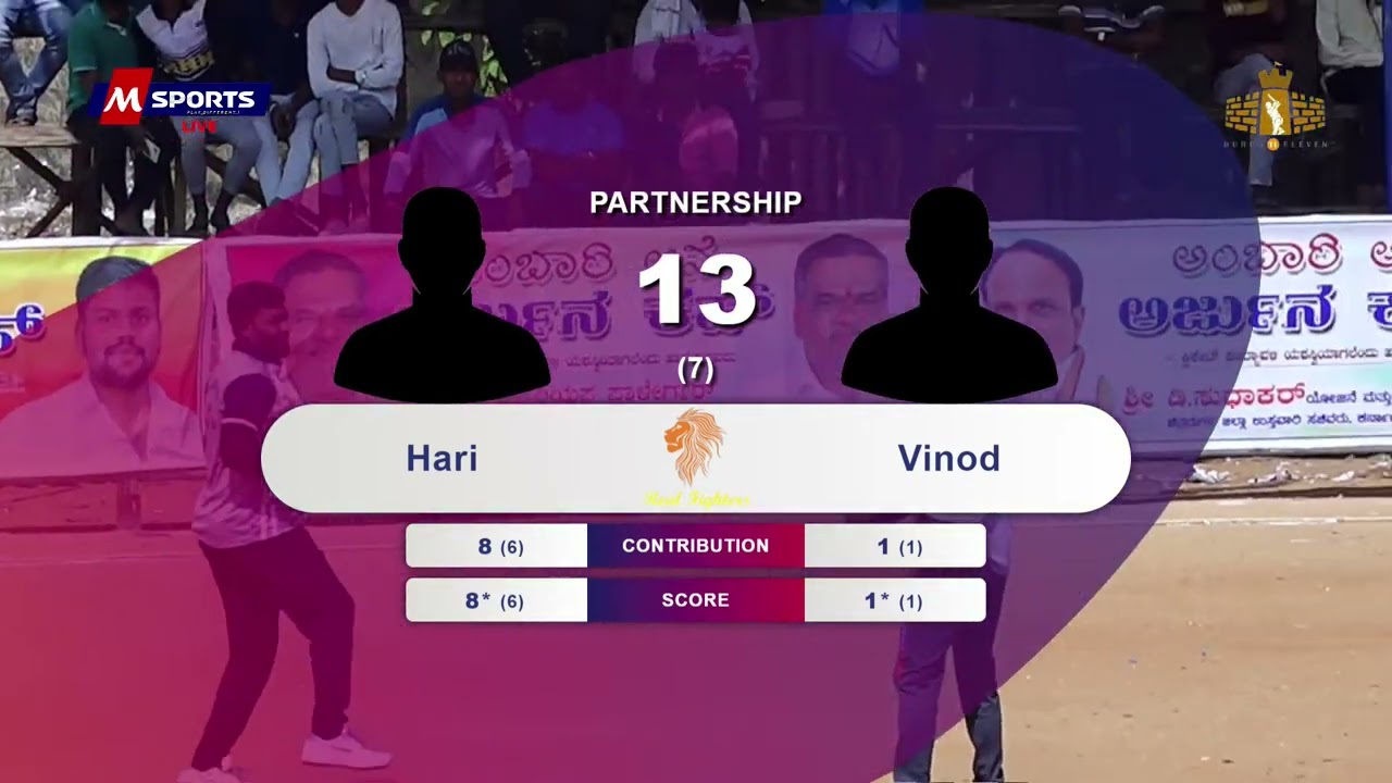 JOHNSON KUNDAPURA V/S ARAFA REAL FIGHTERS | ARJUNA CUP 2023 | FINAL DAY | CHITHRADURGA