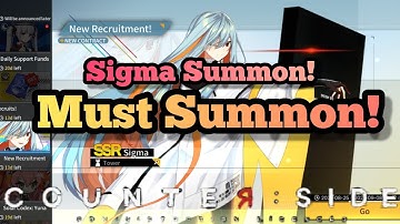 Counter:Side - Sigma Summon + 100 Days Celebration Summon [We Got Lucky!]