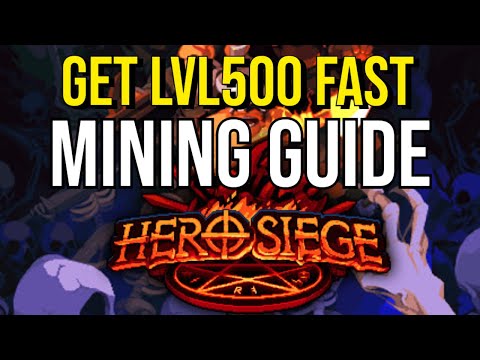 LEVEL MINING FAST | Hero Siege Tips | Season 15