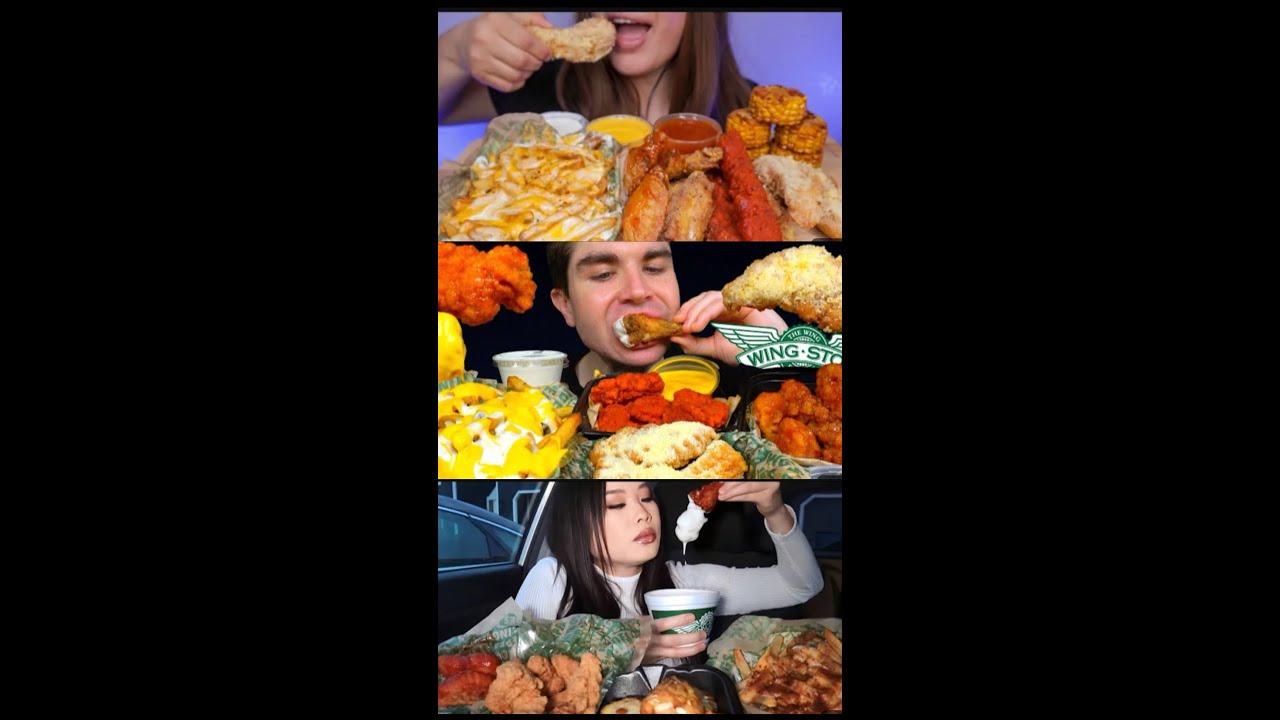 WINGSTOP VIDEO I WATCH AT 2 AM😍😍 - YouTube