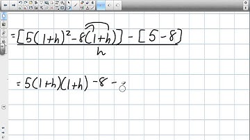 Difference Quotient Grade 12 Advanced Functions Lesson 2 3 1 27 13