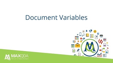 Mixed Methods Research: Working with Document Variables (MAXQDA 2018)
