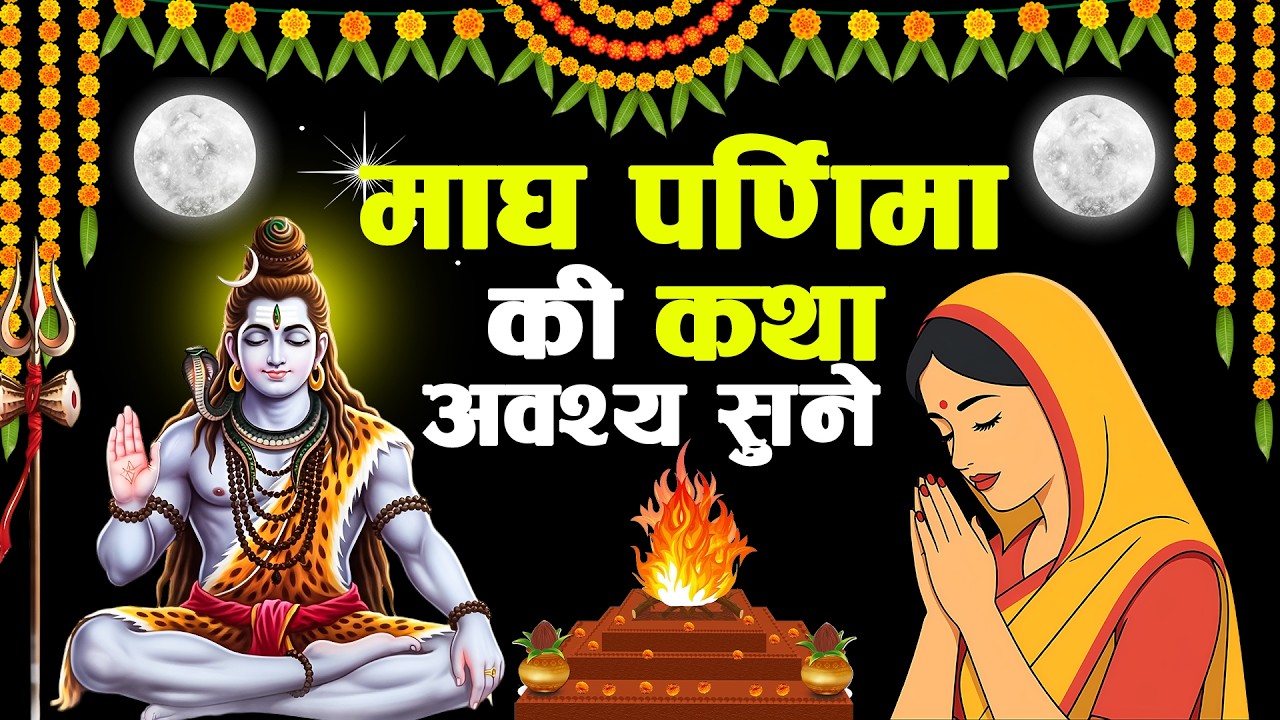 माघी पूर्णिमा की  कथा | Maghi purnima 2026 | Mahadev Ki Katha #maghpurnima #maghipurnima