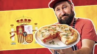ИСПАНСКАЯ ТОРТИЛЬЯ с картошкой, грибами и колбасой на сковороде. Простой рецепт ИСПАНСКАЯ ТОРТИЛЬЯ с картошкой, грибами и колбасой на сковороде. Простой рецепт