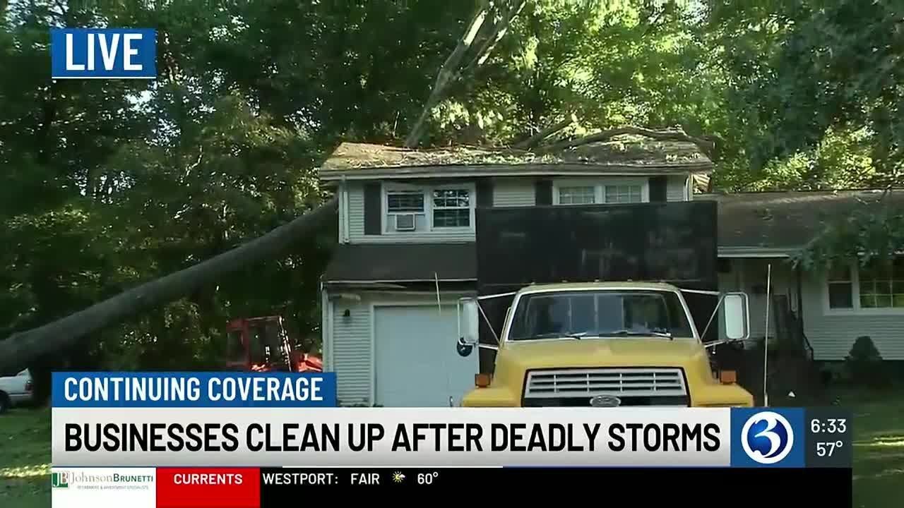 VIDEO: Residents, businesses pick up the pieces after powerful storms ...