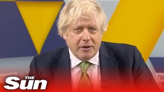 Boris Johnson calls for UK to 'break ice' and supply jets to Ukraine, and calls out China