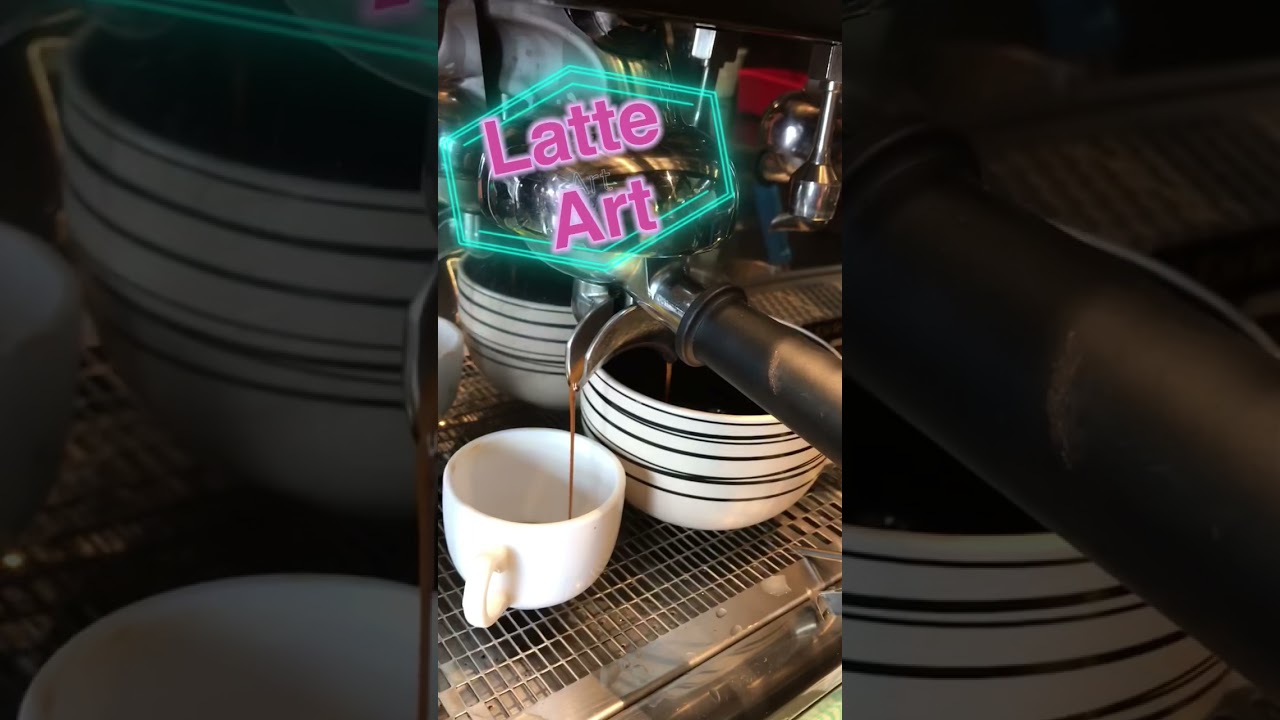 Como fazer Latte Art – leite vaporizado #barista #baristalife #coffee #espresso #latteart