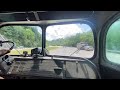 Driving the vintage bus back home, a tour of a 4104 bus visitor