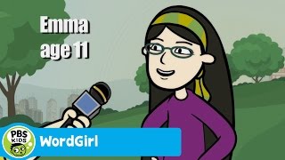 WORDGIRL | Favorite Word: Banana | PBS KIDS