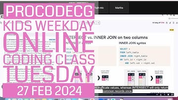 ProCodeCG Kids Weekday Coding Class - Tuesday - 27 Feb 2024