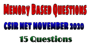 CSIR NET MATHEMATICS 26 NOV 2020 SOLUTION || CSIR NET NOV 2020 COMPLETE SOLUTION ||