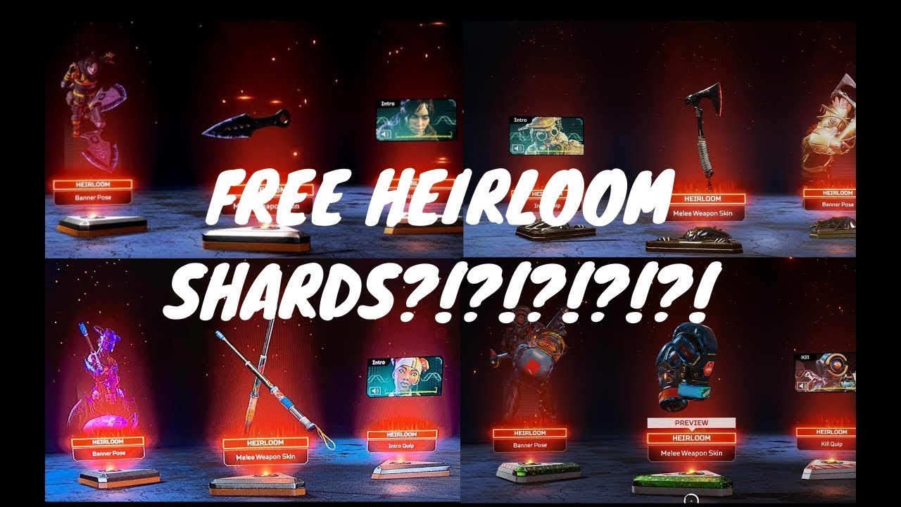 How to get heirloom shards fast in season 8/9