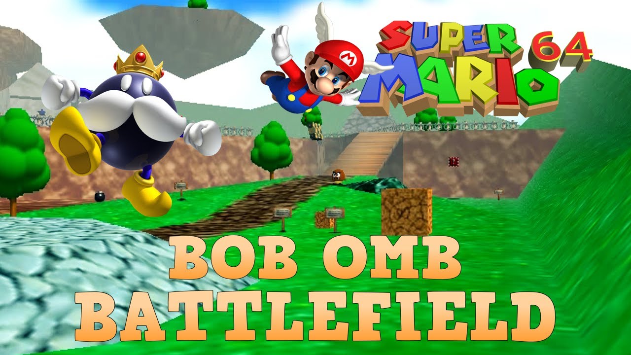 bob omb battlefield map bob omb battlefield map