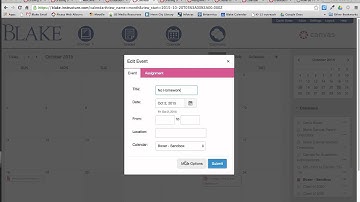 Add a recurring event to a course Calendar