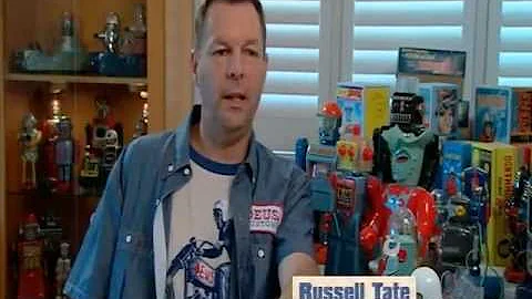 Russell Tate's Toy Robots / ABC TV  "Collectors"  ...
