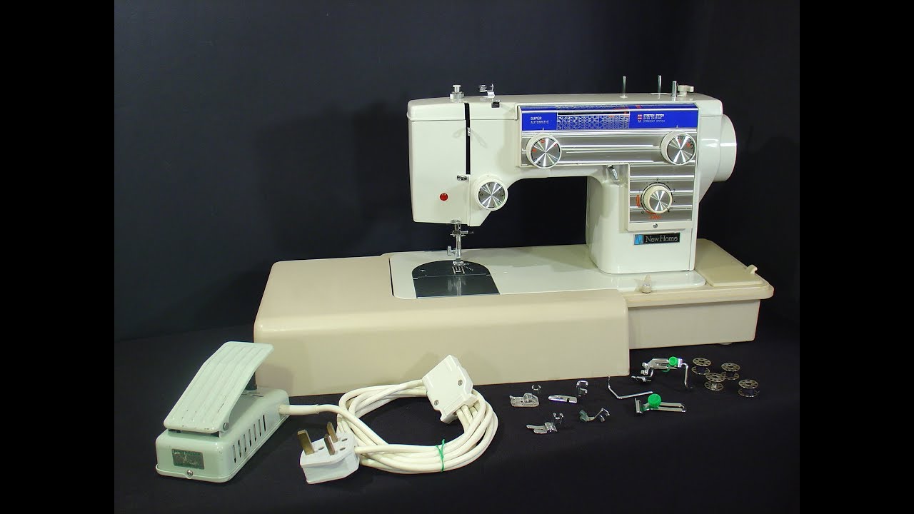 Janome New Home 692 sewing machine YouTube