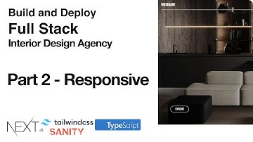 Build and Deploy Full Stack Next.js 14 , Tailwind, Typescript, Sanity.io -  Part 2