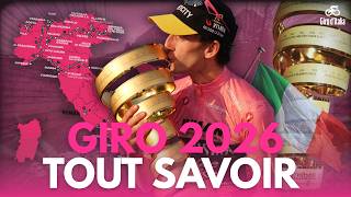 Tout savoir sur le GIRO 2026 : Parcours complet, Favoris et Étapes clés !