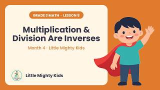 Multiplication and Division Are Opposites: Fact Families | 3rd Grade Math for Kids