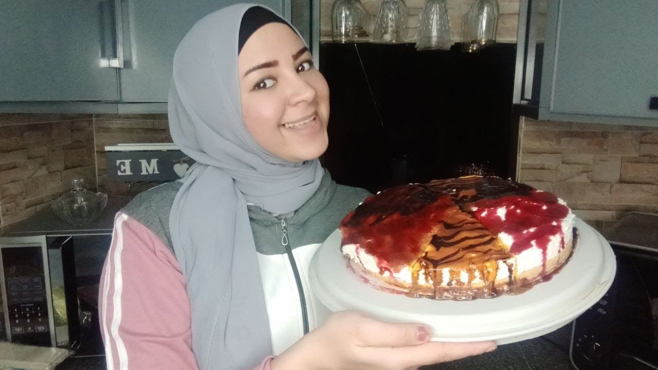 عملت التشيز كيك لأول مرة في حياتي 🤭