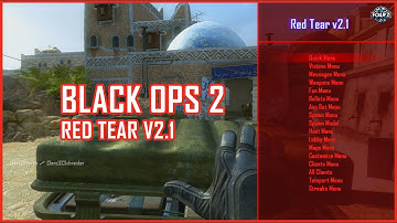 [XBOX360] Red Tear V2.1 Black Ops 2 GSC Mod Menu [TU18]