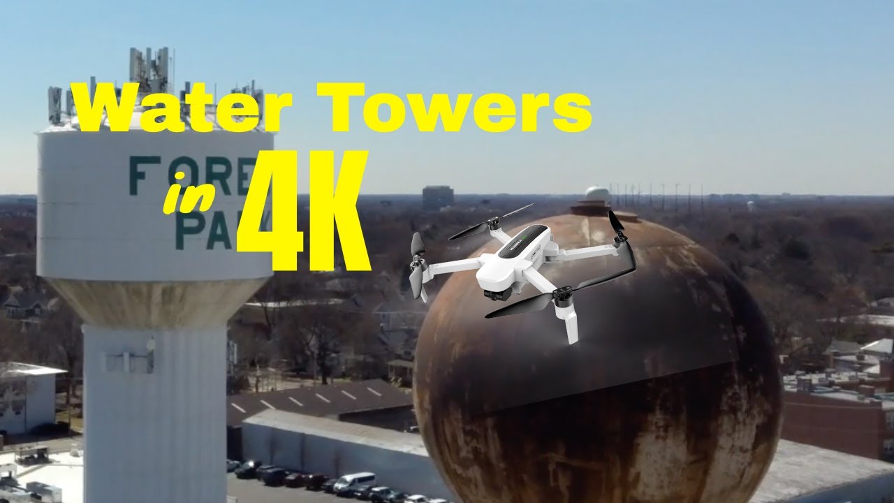 uava Water Towers in 4K
