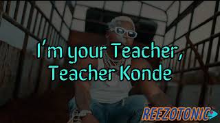 Harmonize - TEACHER ( Officiall Lyric video)