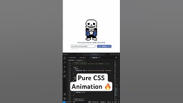 Undertale Sans CAPTCHA CSS Animation