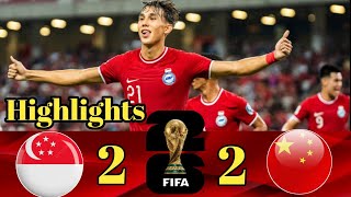 FIFA DAY! Highlights Singapore vs China | FIFA World Cup 2026 Qualifiers