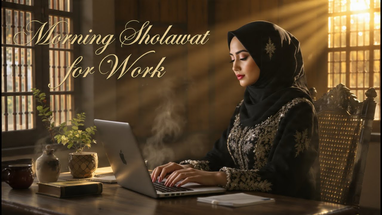 SHOLAWAT PENDAMPING KERJA- Musik Lembut Menenangkan Hati - Bekrja Lebih Nyaman